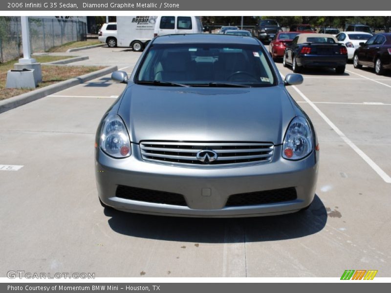 Diamond Graphite Metallic / Stone 2006 Infiniti G 35 Sedan