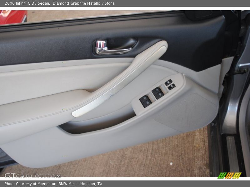 Diamond Graphite Metallic / Stone 2006 Infiniti G 35 Sedan