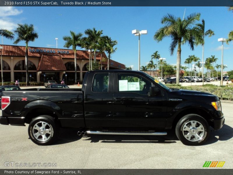 Tuxedo Black / Medium Stone 2010 Ford F150 STX SuperCab