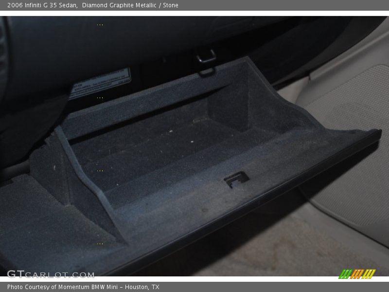 Diamond Graphite Metallic / Stone 2006 Infiniti G 35 Sedan