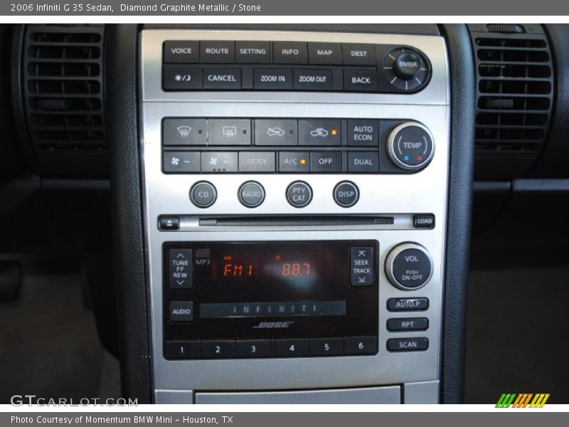 Diamond Graphite Metallic / Stone 2006 Infiniti G 35 Sedan