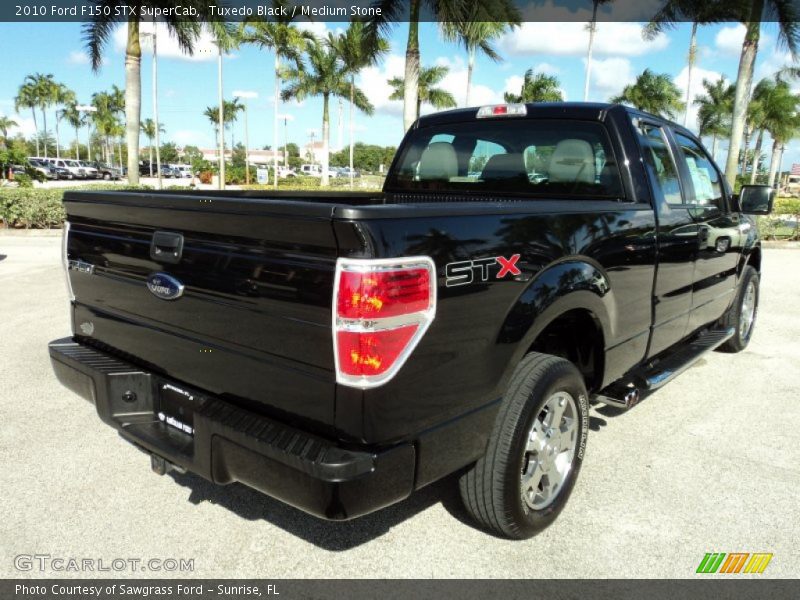 Tuxedo Black / Medium Stone 2010 Ford F150 STX SuperCab