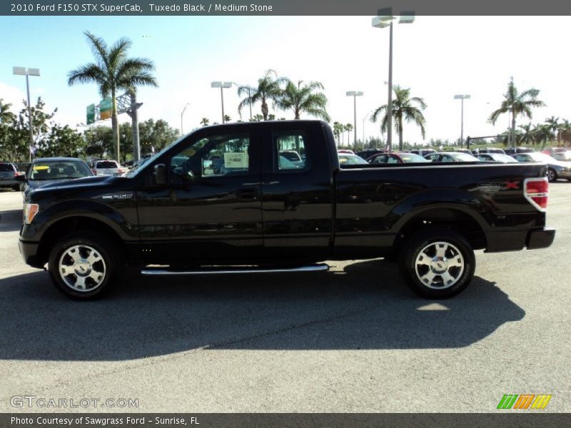 Tuxedo Black / Medium Stone 2010 Ford F150 STX SuperCab