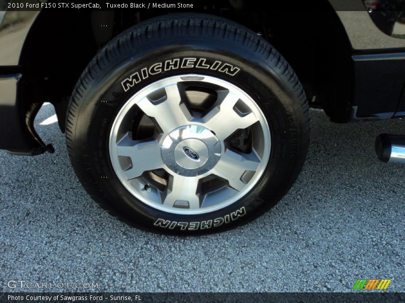 Tuxedo Black / Medium Stone 2010 Ford F150 STX SuperCab