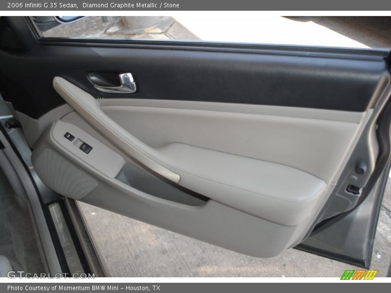 Diamond Graphite Metallic / Stone 2006 Infiniti G 35 Sedan