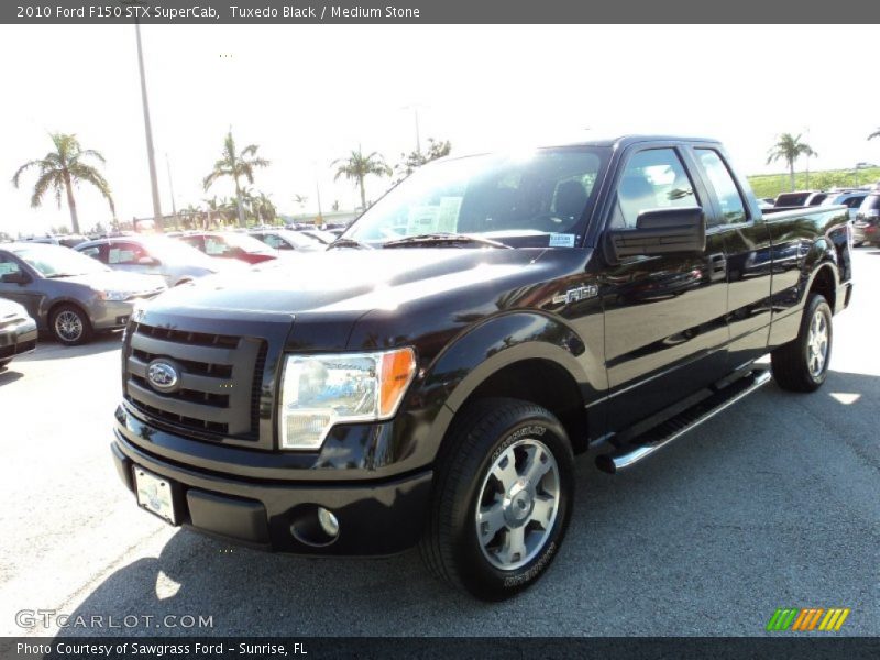 Tuxedo Black / Medium Stone 2010 Ford F150 STX SuperCab
