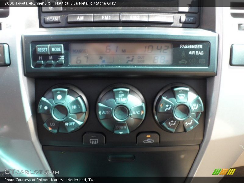 Nautical Blue Metallic / Stone Gray 2008 Toyota 4Runner SR5