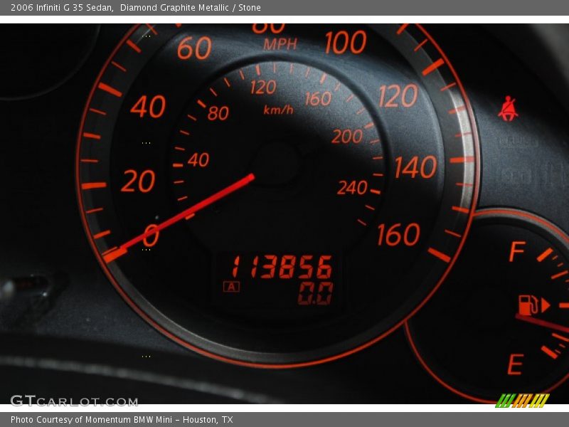 Diamond Graphite Metallic / Stone 2006 Infiniti G 35 Sedan