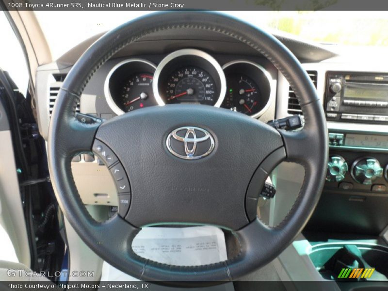 Nautical Blue Metallic / Stone Gray 2008 Toyota 4Runner SR5