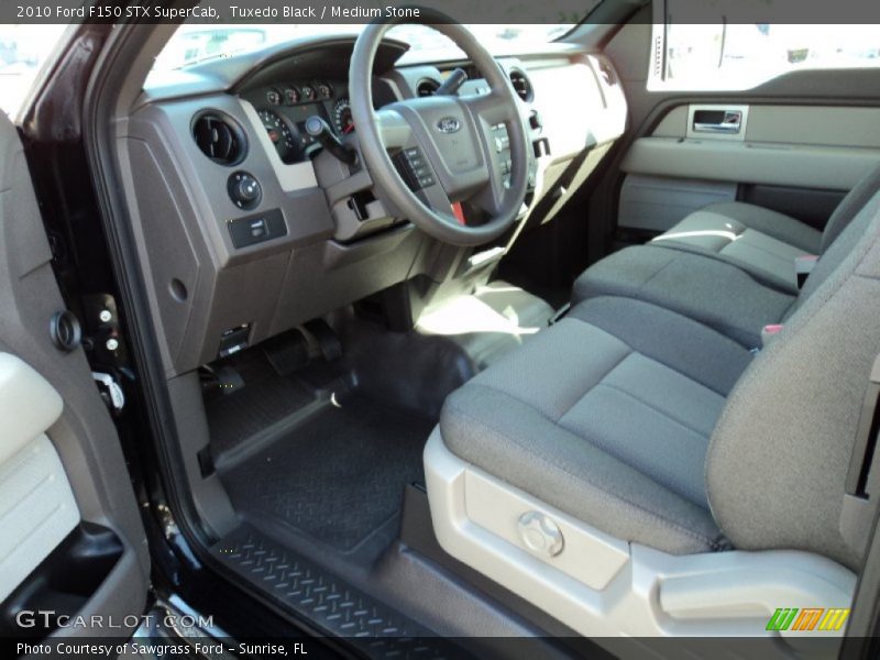 Tuxedo Black / Medium Stone 2010 Ford F150 STX SuperCab