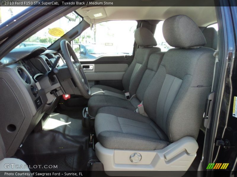 Tuxedo Black / Medium Stone 2010 Ford F150 STX SuperCab