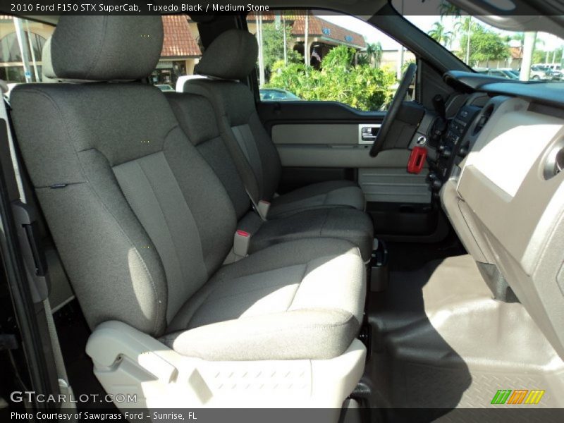 Tuxedo Black / Medium Stone 2010 Ford F150 STX SuperCab