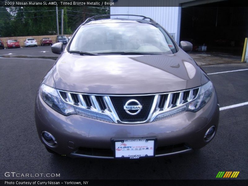 Tinted Bronze Metallic / Beige 2009 Nissan Murano SL AWD