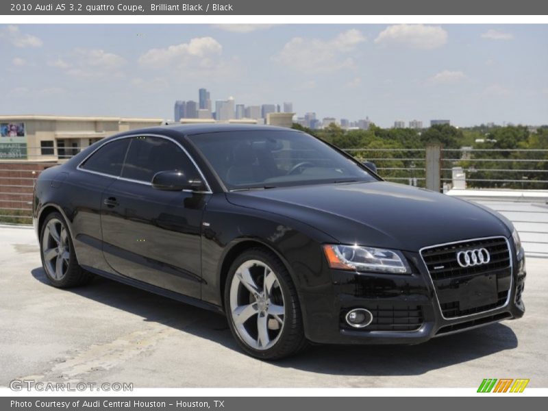 Front 3/4 View of 2010 A5 3.2 quattro Coupe