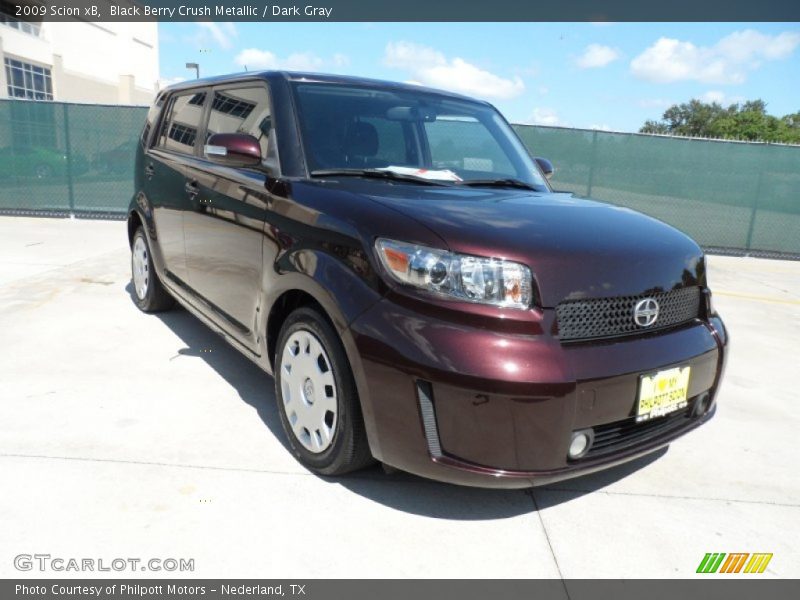 Black Berry Crush Metallic / Dark Gray 2009 Scion xB
