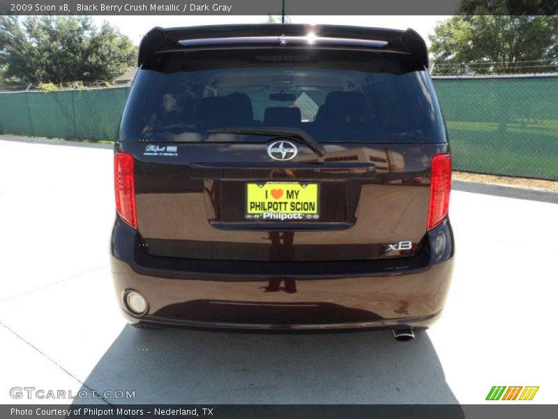 Black Berry Crush Metallic / Dark Gray 2009 Scion xB