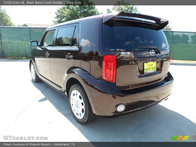 Black Berry Crush Metallic / Dark Gray 2009 Scion xB