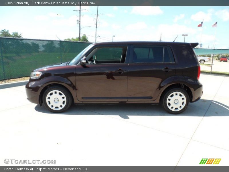 Black Berry Crush Metallic / Dark Gray 2009 Scion xB
