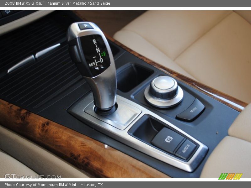 Titanium Silver Metallic / Sand Beige 2008 BMW X5 3.0si