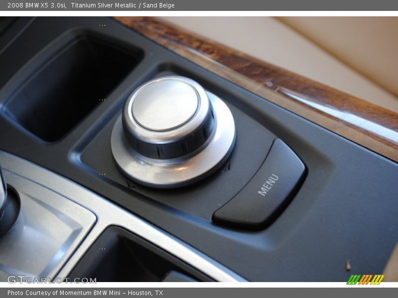Titanium Silver Metallic / Sand Beige 2008 BMW X5 3.0si