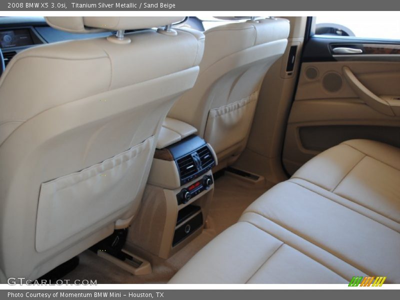 Titanium Silver Metallic / Sand Beige 2008 BMW X5 3.0si
