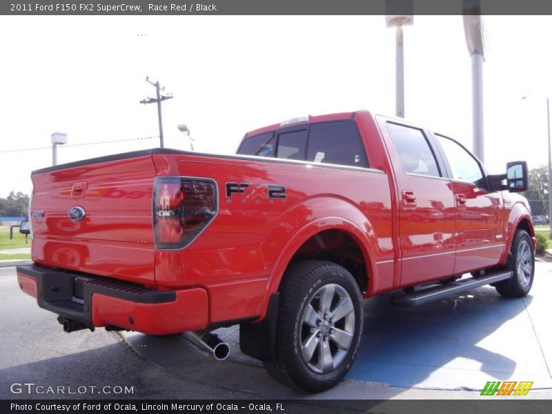 Race Red / Black 2011 Ford F150 FX2 SuperCrew