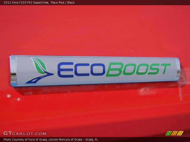 Race Red / Black 2011 Ford F150 FX2 SuperCrew