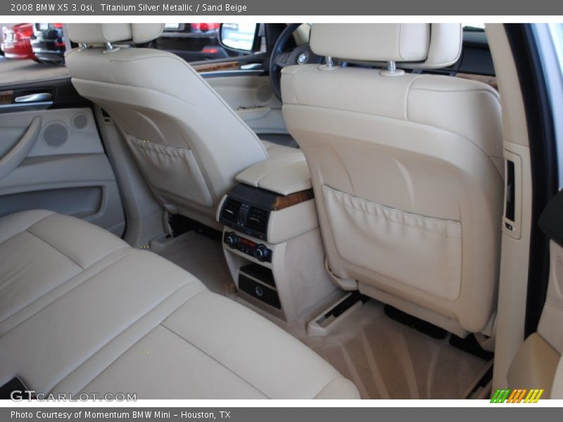 Titanium Silver Metallic / Sand Beige 2008 BMW X5 3.0si