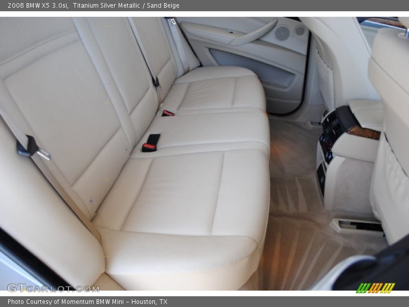 Titanium Silver Metallic / Sand Beige 2008 BMW X5 3.0si
