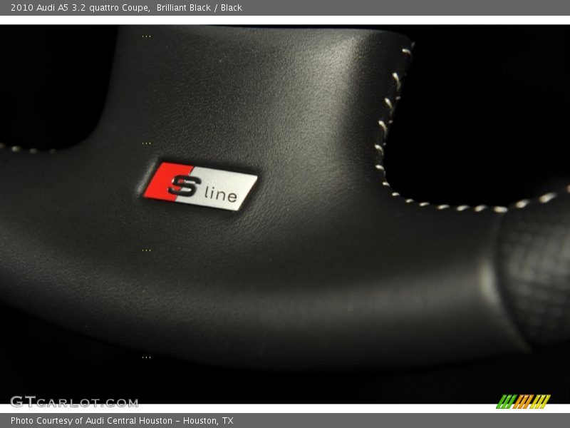 Brilliant Black / Black 2010 Audi A5 3.2 quattro Coupe