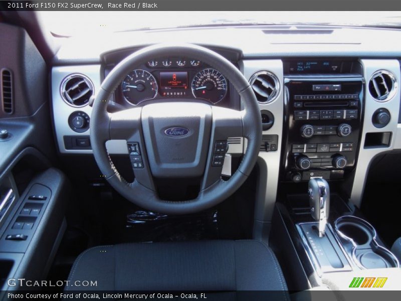 Race Red / Black 2011 Ford F150 FX2 SuperCrew