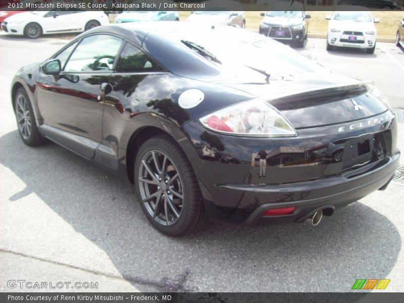 Kalapana Black / Dark Charcoal 2012 Mitsubishi Eclipse SE Coupe