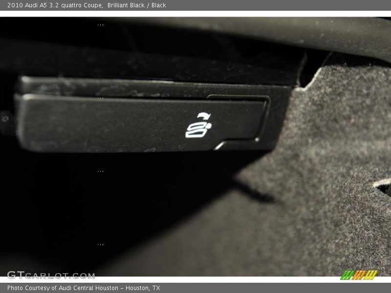 Brilliant Black / Black 2010 Audi A5 3.2 quattro Coupe