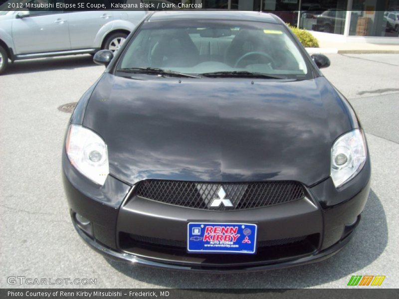 Kalapana Black / Dark Charcoal 2012 Mitsubishi Eclipse SE Coupe