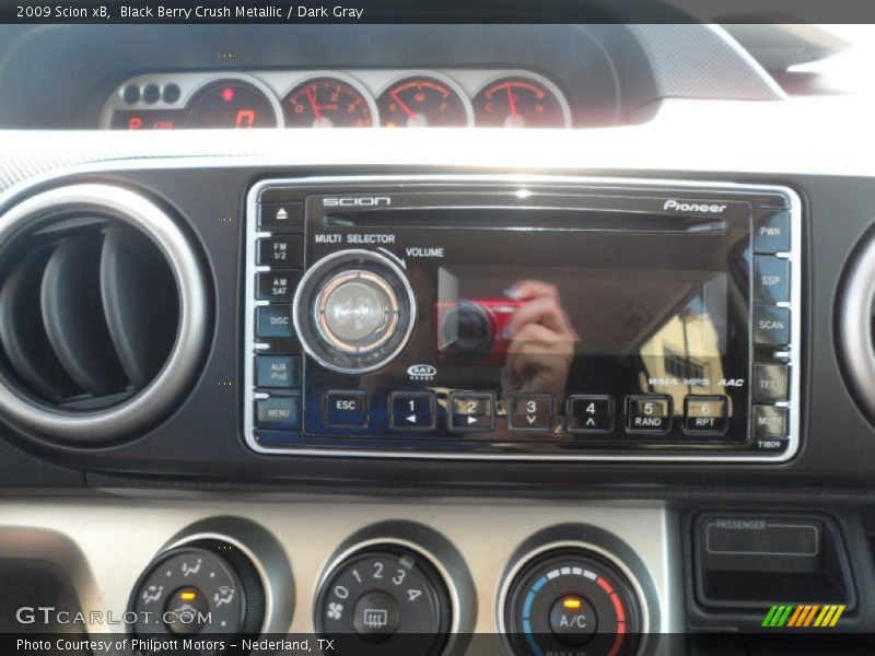 Black Berry Crush Metallic / Dark Gray 2009 Scion xB