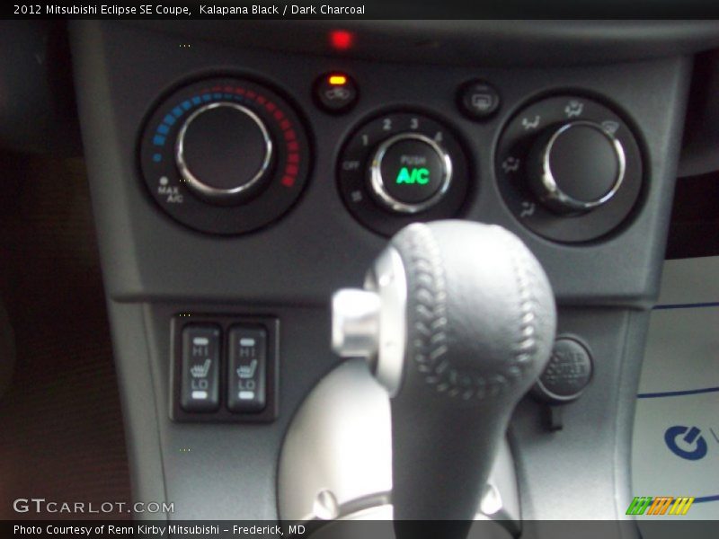 Kalapana Black / Dark Charcoal 2012 Mitsubishi Eclipse SE Coupe