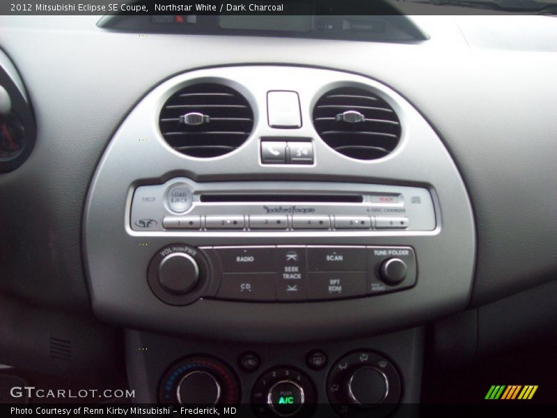 Controls of 2012 Eclipse SE Coupe