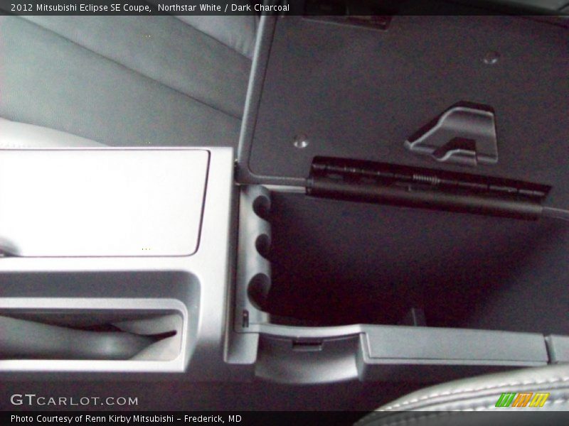 Northstar White / Dark Charcoal 2012 Mitsubishi Eclipse SE Coupe
