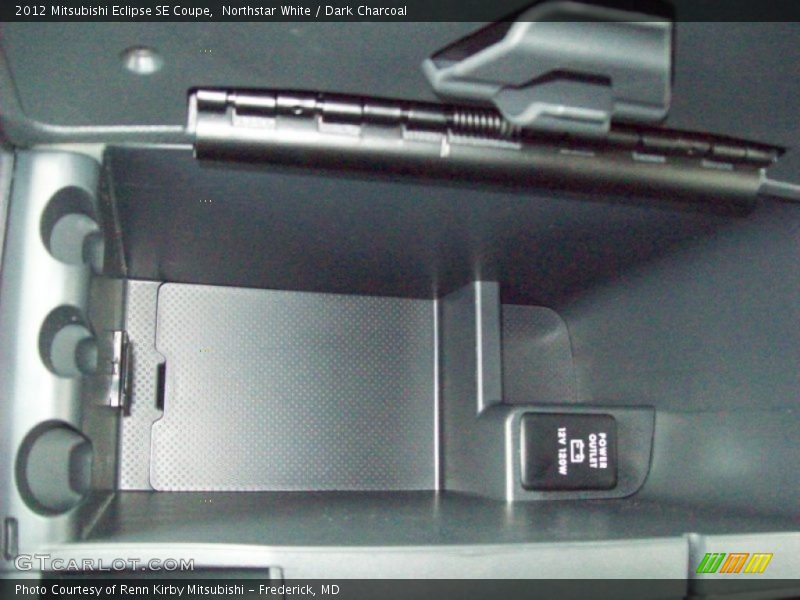 Northstar White / Dark Charcoal 2012 Mitsubishi Eclipse SE Coupe