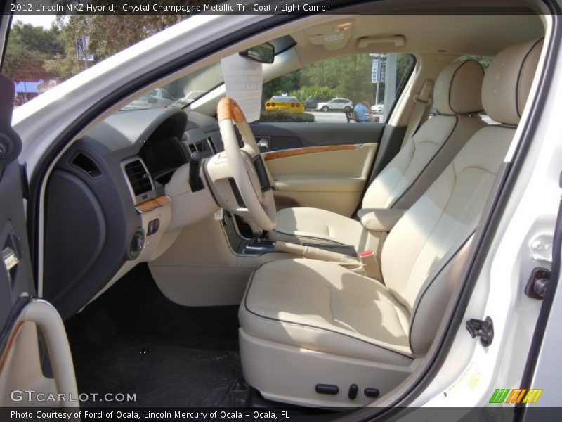  2012 MKZ Hybrid Light Camel Interior
