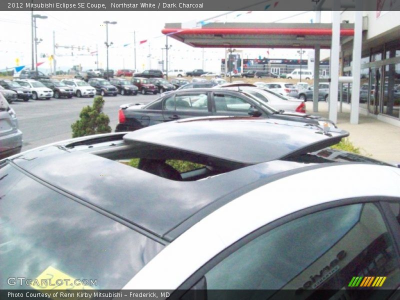 Sunroof of 2012 Eclipse SE Coupe