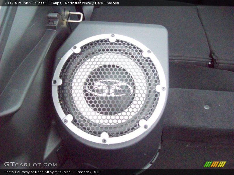 Northstar White / Dark Charcoal 2012 Mitsubishi Eclipse SE Coupe