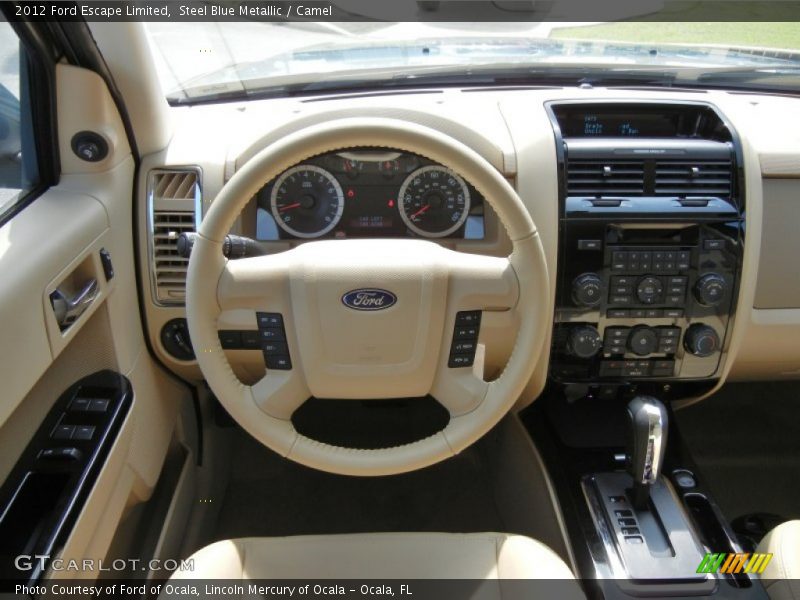 Dashboard of 2012 Escape Limited