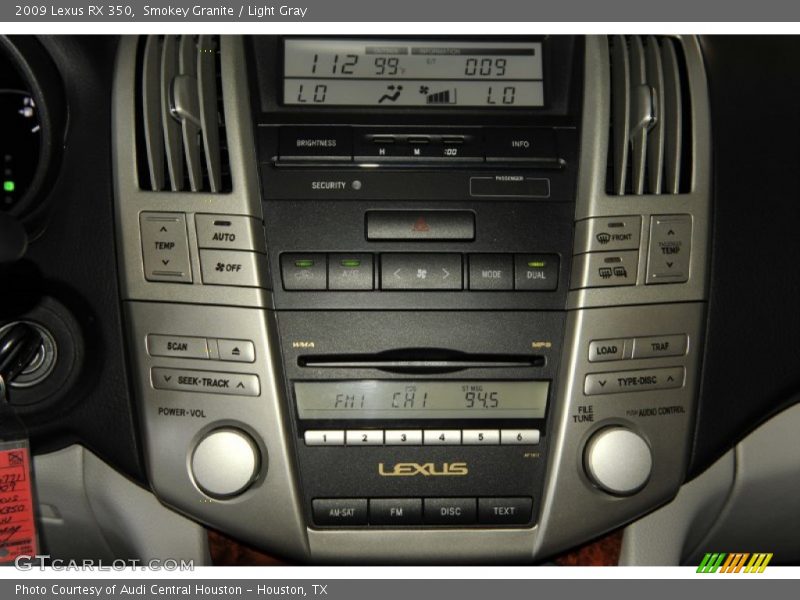 Smokey Granite / Light Gray 2009 Lexus RX 350