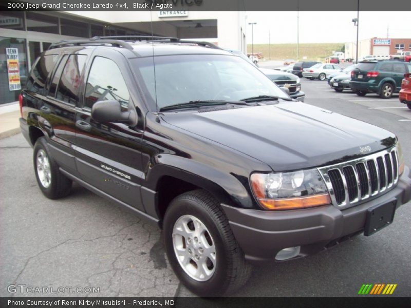 Black / Agate 2000 Jeep Grand Cherokee Laredo 4x4