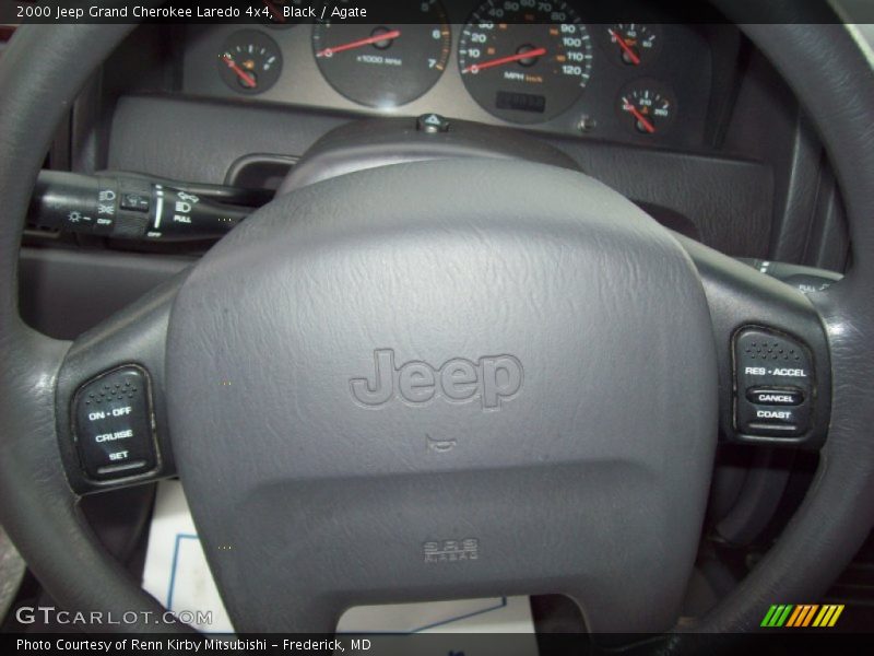 Black / Agate 2000 Jeep Grand Cherokee Laredo 4x4