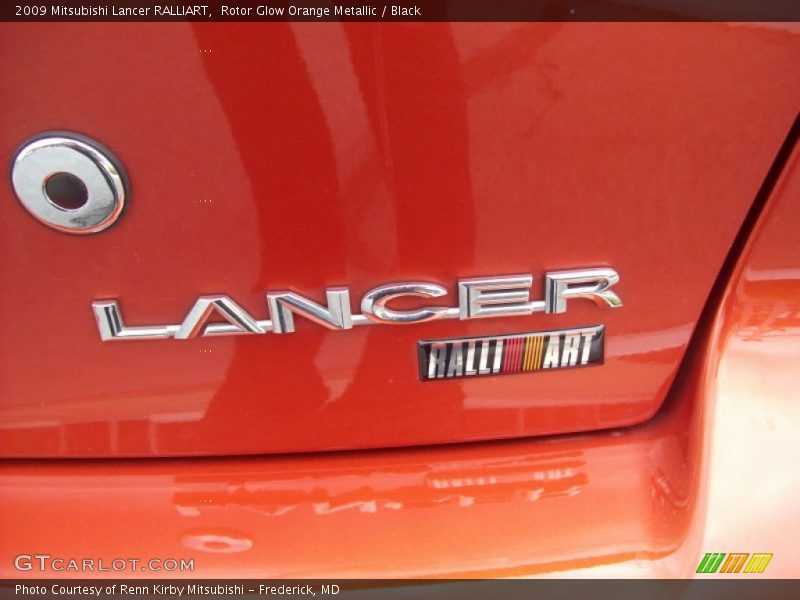  2009 Lancer RALLIART Logo
