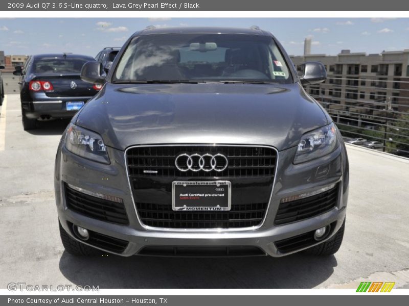 Lava Grey Pearl Effect / Black 2009 Audi Q7 3.6 S-Line quattro