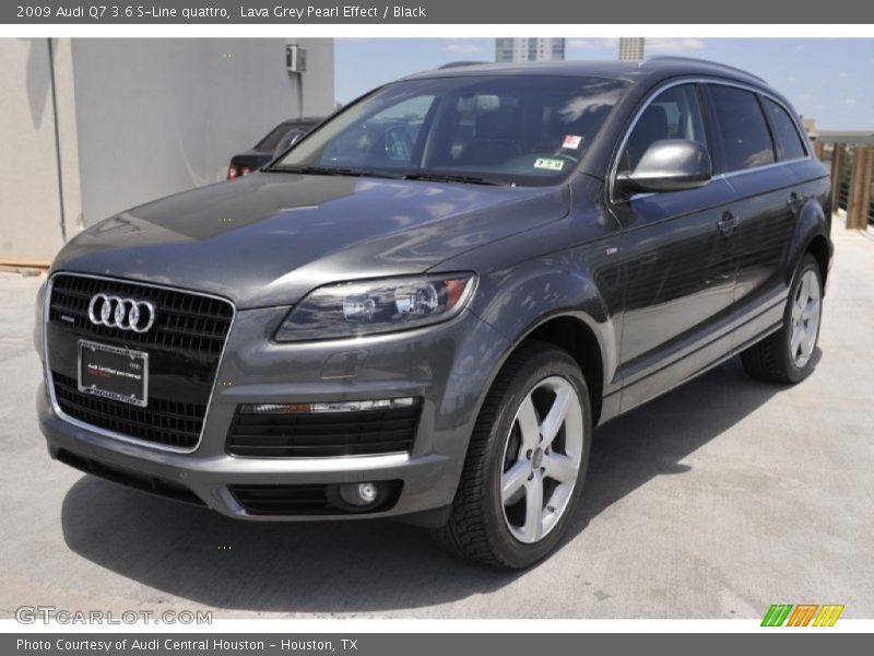 Lava Grey Pearl Effect / Black 2009 Audi Q7 3.6 S-Line quattro