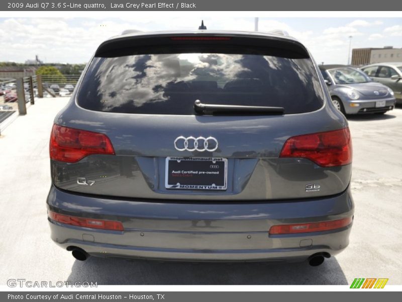 Lava Grey Pearl Effect / Black 2009 Audi Q7 3.6 S-Line quattro